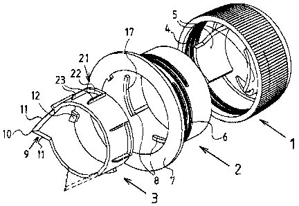 A single figure which represents the drawing illustrating the invention.